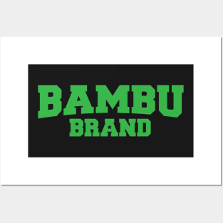 Bambu Brand Logo Typography Posters and Art